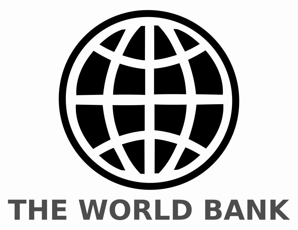 <i>World Bank logo by <a href='https://commons.wikimedia.org/w/index.php?title=User:ChuckTBaker&action=edit&redlink=1'>ChuckTBaker</a> on <a href='https://commons.wikimedia.org/wiki/File:Logo_The_World_Bank.svg'>WIKIMEDIA COMMONS</a></i>