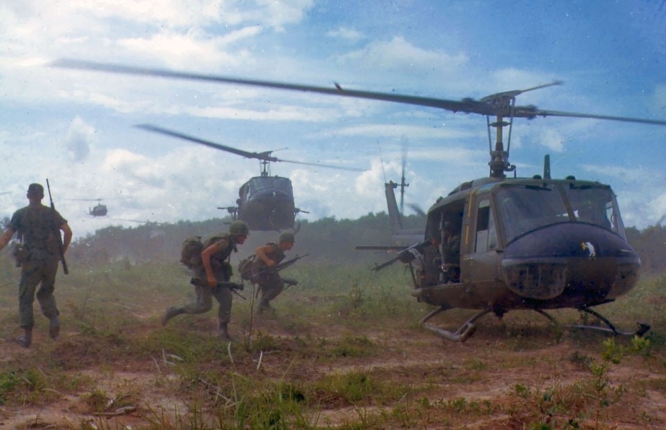<i>Vietnam War Imagery, Image Source: <a href='https://pixabay.com/en/military-vietnam-war-soldiers-1348281/'>Pixabay</a></i>